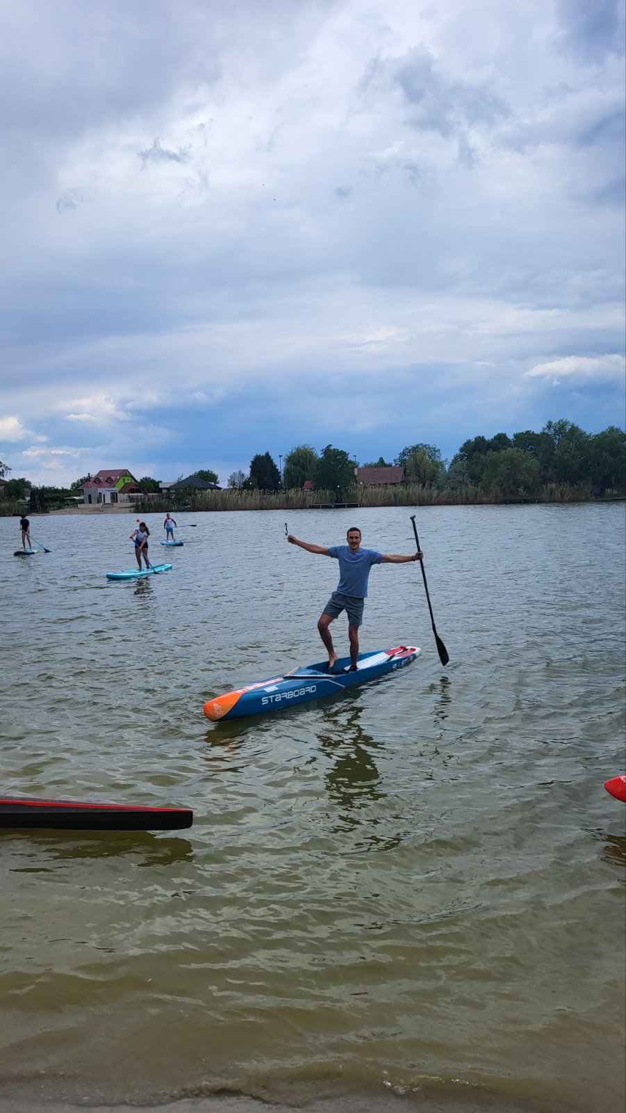 poziranje na sup dasci